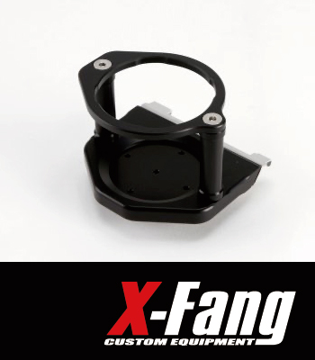 X-Fang ビレットドリンクホルダーBlack＆Black［後期型］