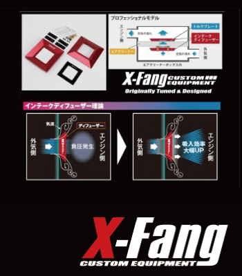 X-Fang インテークディフューザーXF改 サムネイル3