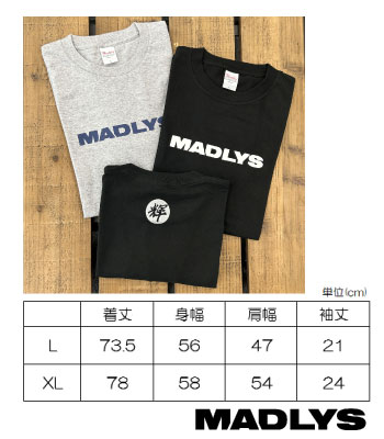 MADLYS オリジナルロゴTシャツ サムネイル2