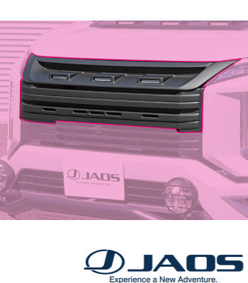 JAOS フロントグリル 塗装品 マットブラック [後期型] サムネイル2