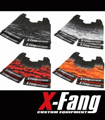 X-Fang  マッドフラップ　カモフラージュ［後期型］