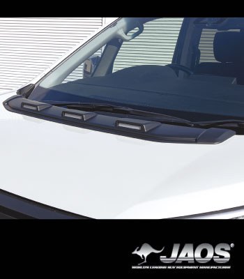 JAOS ボンネットディフレクター マットブラック［後期2型］