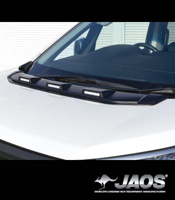JAOS ボンネットディフレクター カーボン調［後期2型］