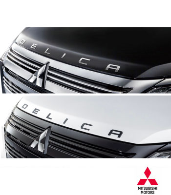 三菱純正エンジンフードエンブレム［後期2型］