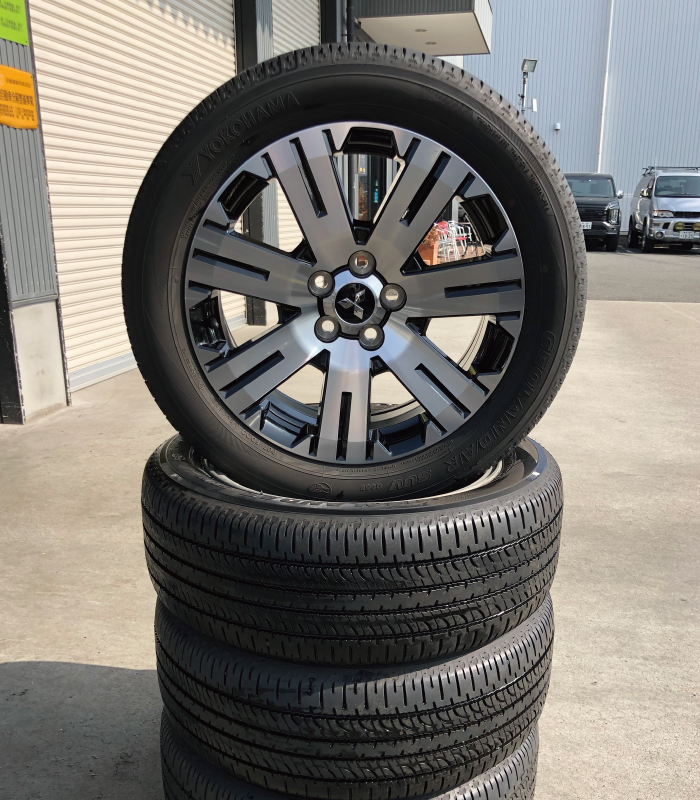 中古純正18インチタイヤ＆アルミセット1224c