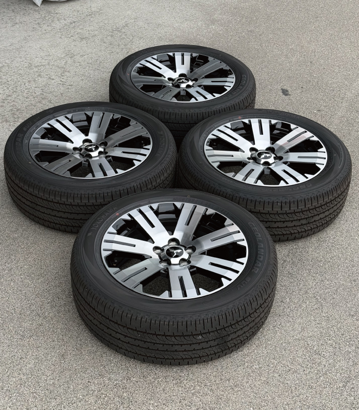 中古新車外し純正18インチタイヤ＆アルミセットa27