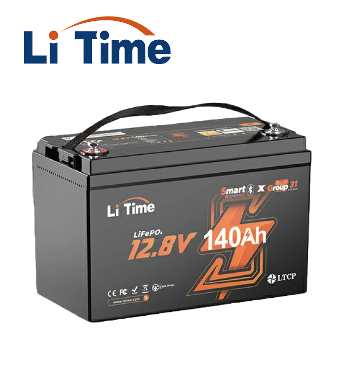 Li Time 140AH Group31リン酸鉄バッテリー